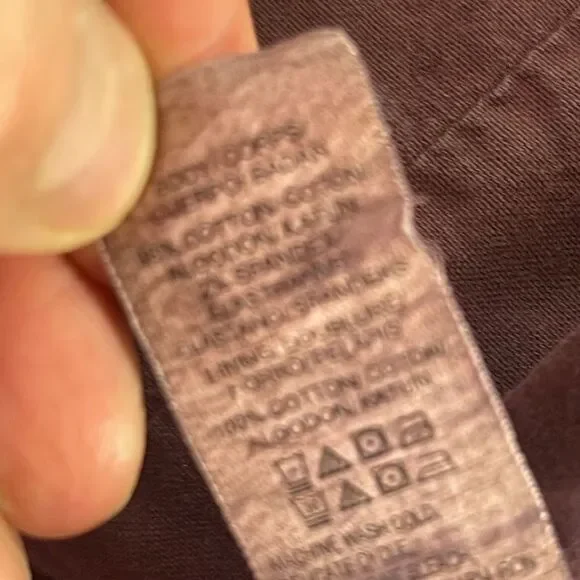 Lucky Brand Distressed Burgundy Utility Jacket Sz S